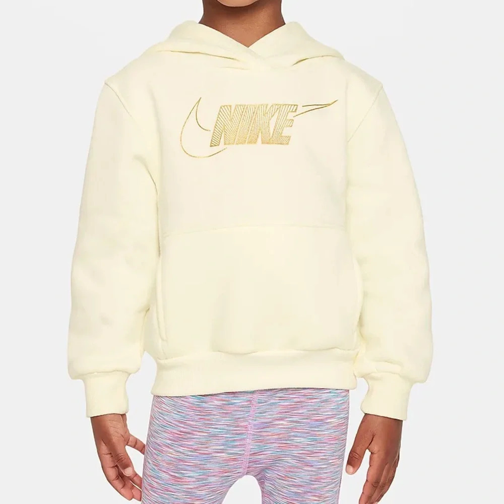 NWT Nike Fleece Lined Girls Holiday Shine Hoodie S